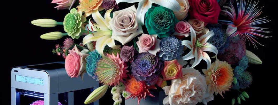 Cómo la tecnología de impresoras de flores está redefiniendo el arte del diseño de ramos