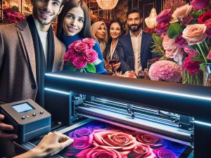 How flower printer Enhances Branding for Luxury Florists and Gift Shops
