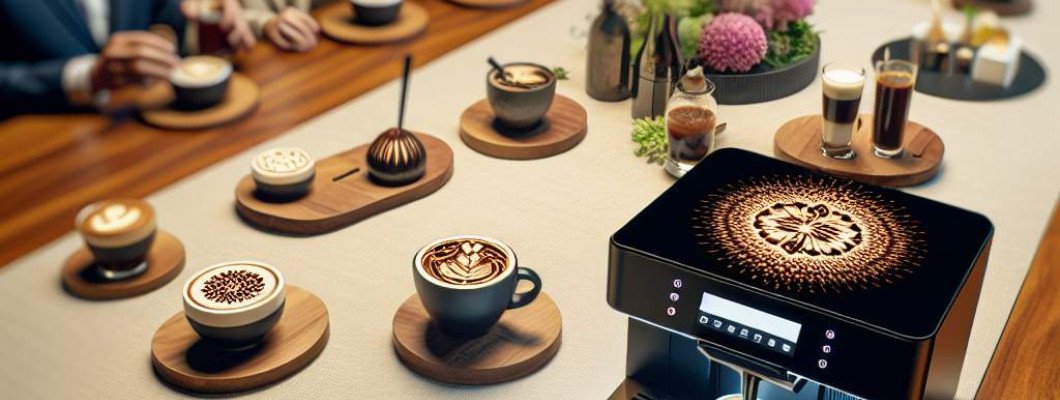 Reimagining coffee presentation with coffee printer for premium hospitality and events