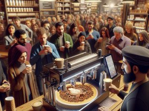 Idee di business creative basate sull'uso di una stampante per caffè