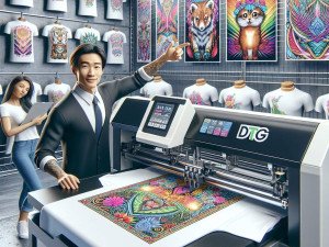 革新的なカスタムTシャツプリントのためのDTG技術によるソリューション
