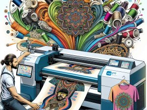 多用途のA3 DTGおよびTシャツプリンターで創造力を解き放つ
