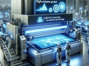 Nuova tecnologia di polimerizzazione LED-UV rende la stampante UV ideale per grandi tirature di decorazioni industriali