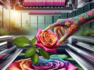 The Intersection of Art and Nature: Flower Printer Designs on Fresh Petals