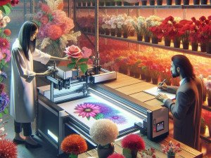 la impresora de flores como una herramienta para la expresión emocional y la narración creativa