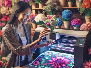 How Small Florists Compete with Big Brands Using Flower Printer Innovation