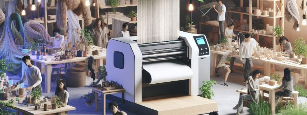 Sustainable textile movements inspiring studios to rethink production using a flexible Cloth printer