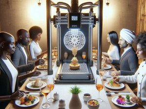 Esperienze culinarie personalizzate in espansione con stampante alimentare commestibile progettata per la personalizzazione in tempo reale