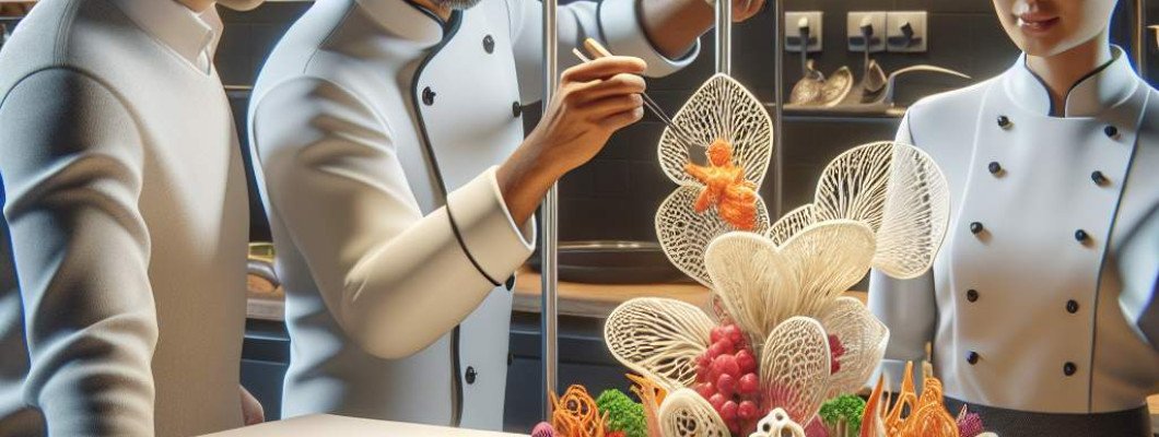 Hotels and catering services rethinking presentation with food printer focused on visual-first cuisine