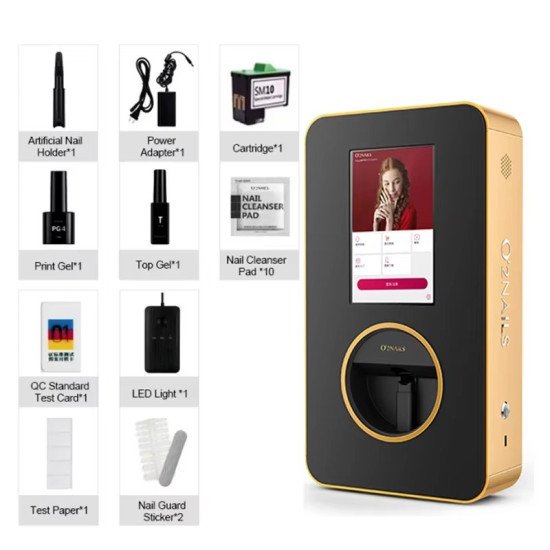 DIY Nail Printer Nail Art Design Model 3d Digital Intelligent  Nail Art Printing Machine