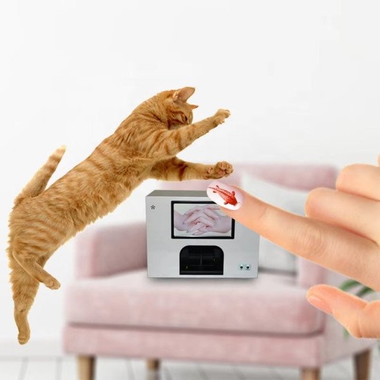 터치 스크린이 있는 스마트 네일 프린터 기계