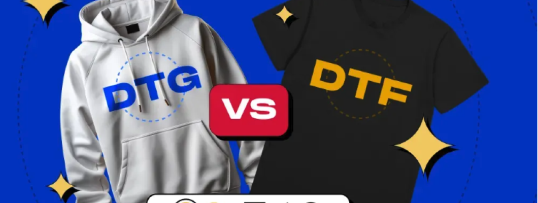 DTG vs DTF Printer: Advantages, Disadvantages & Comparison for T-Shirt Printing DTG vs DTF Printer: Advantages, Disadvantages & Comparison for T-Shirt Printing