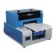 Mini A4 T-shirt printer printing full-color designs on cotton and polyester garments