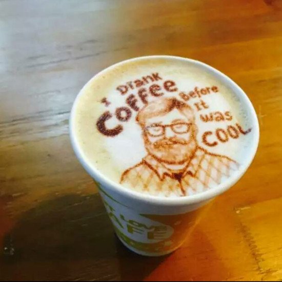 스마트 커피 프린터 기계