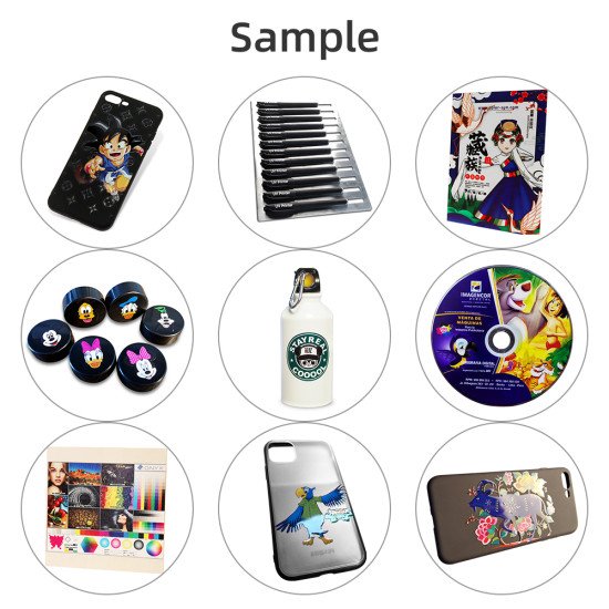 Спот A4 светодиодный УФ-принтер для печати на цилиндре