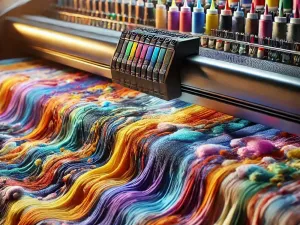 DTG printer technology prints full-color designs directly onto fabric with zero transfer steps.