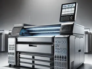 How do UV printers compare to traditional inkjet printers?