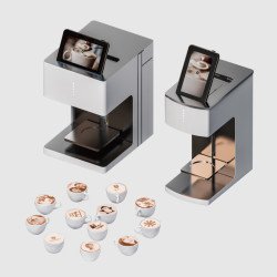 Color Version Latte Coffee Printer