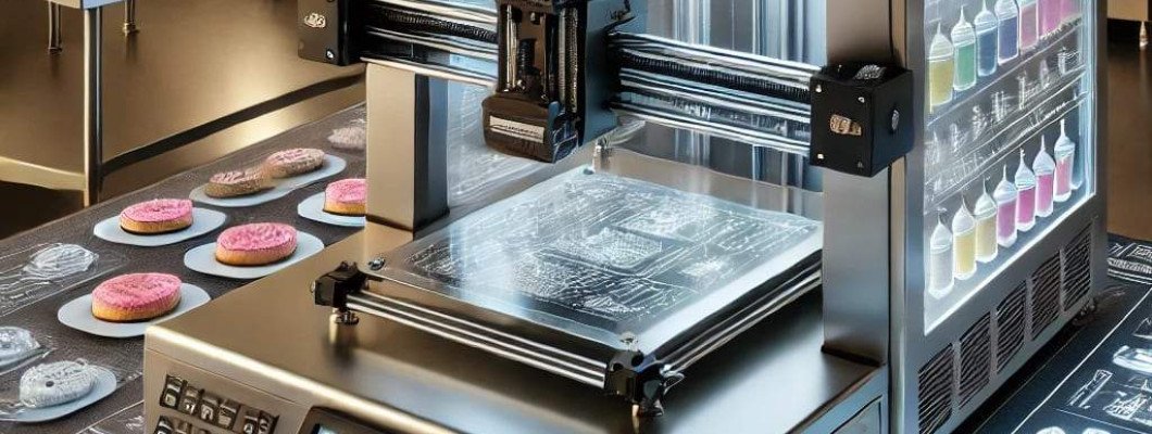 Performance Limits of Edible Food Printers in Industrial Kitchens