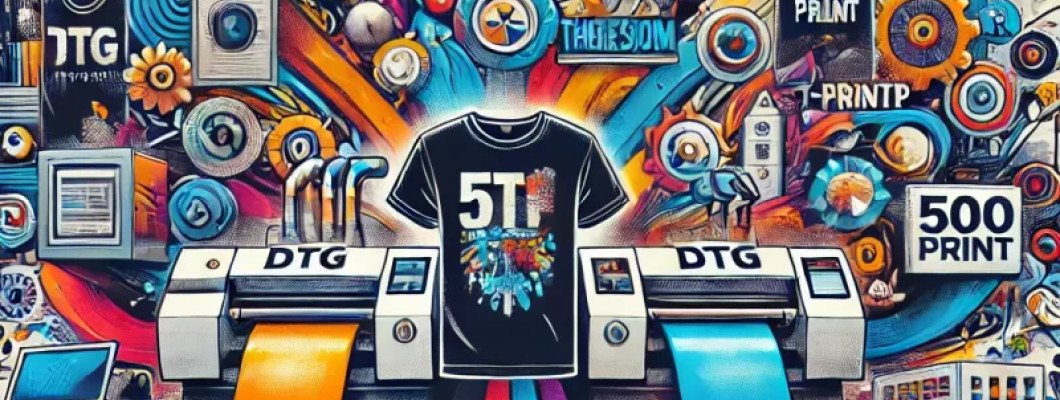 DTG vs. DTF for T-shirt Startups: The 500-Print Threshold You Need to Know