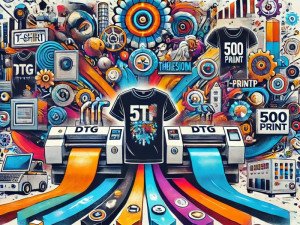 DTG vs. DTF for T-shirt Startups: The 500-Print Threshold You Need to Know
