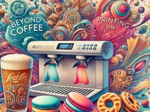 Beyond Coffee: Printing on Macarons, Cakes, Cookies, and Beer Foams
